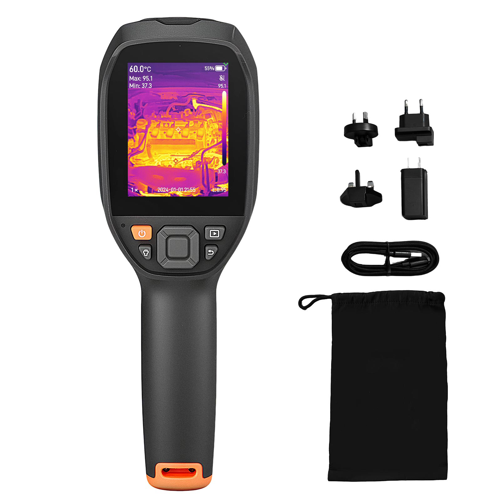 Thermal Imaging Camera 256X192 - Kamera termowizyjna SucceBuy Pro, rozdzielczość 512