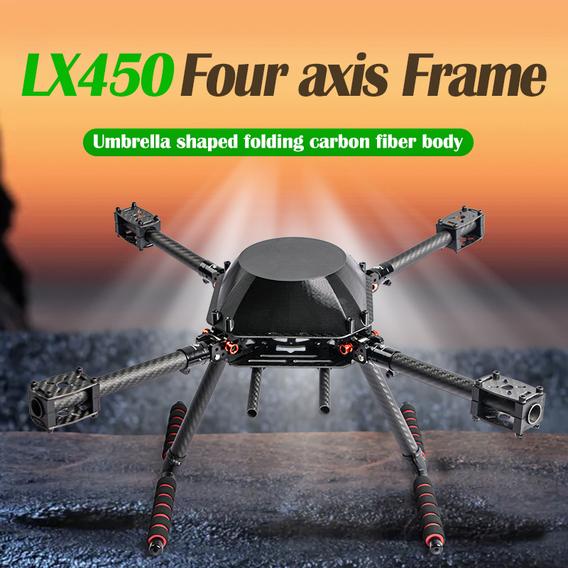 Rama quadcoptera LX450 450mm z – Thermal Imager Drone Gimbal recenzja i cena