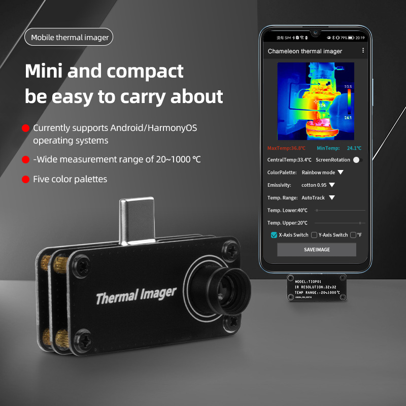 TIOP01 Kamera termowizyjna Nig – Tiop01 Thermal Camera recenzja i cena
